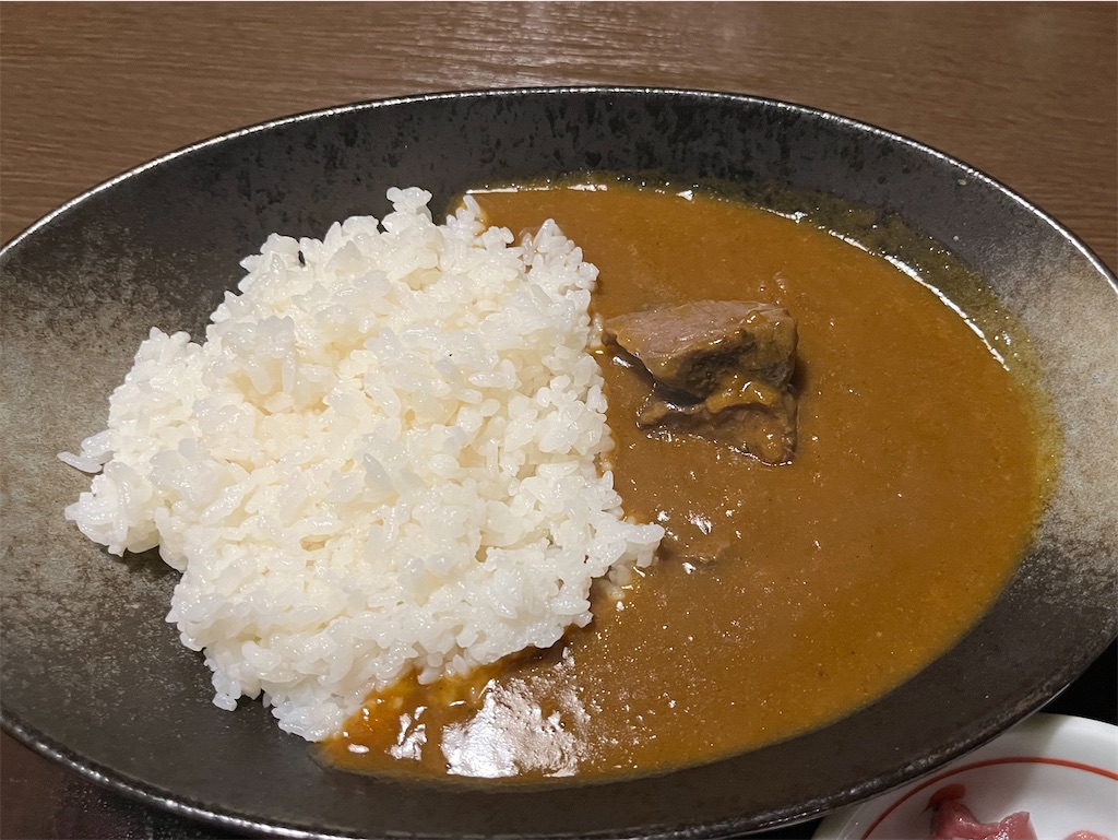 岩手の居酒屋 ゑん 居酒屋ランチ 牛すじカレー 小鉢2品セット 岩手県盛岡市盛岡駅前通 主にラーメン こってり系からあっさり系まで