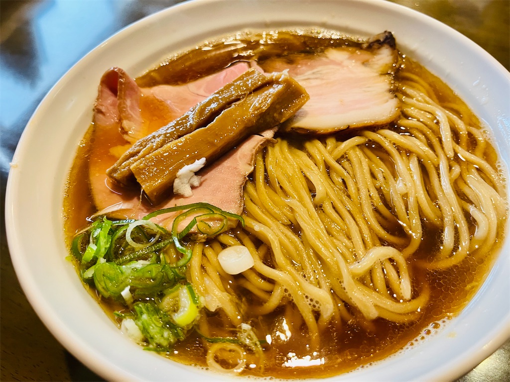 拉麺 太极(タイヂ)』⑥「魚ダシそば 太麺・辛味そば」 岩手県紫波町