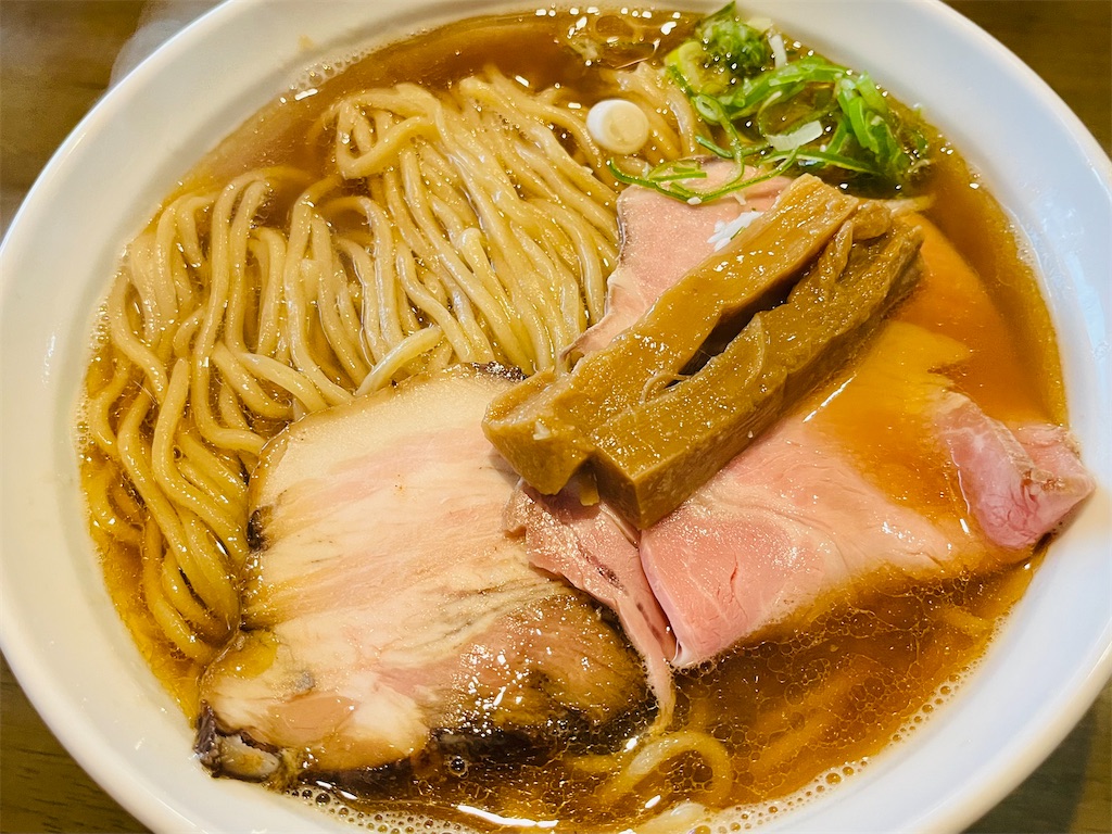 拉麺 太极(タイヂ)』⑥「魚ダシそば 太麺・辛味そば」 岩手県紫波町