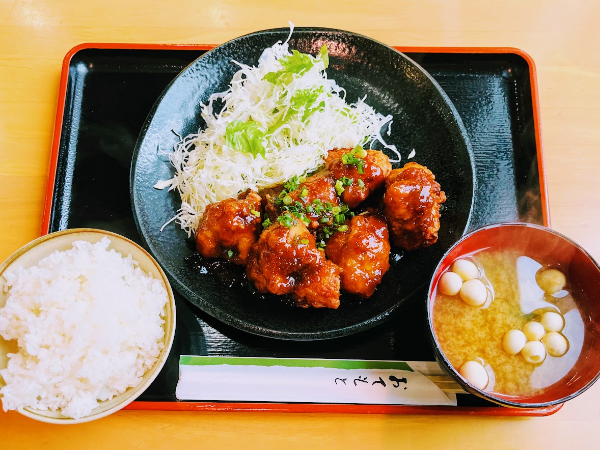 ヴィラ工房 矢巾本店 唐揚げおろし定食 岩手県矢巾町 流通センター 主にラーメン こってり系からあっさり系まで