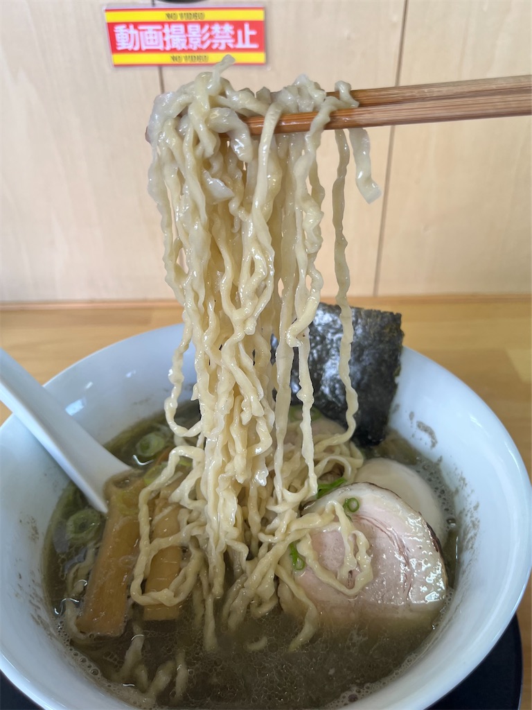 中華そば屋 おお田』② 「銀の煮干しSOBA+和え玉」青森県弘前市田園