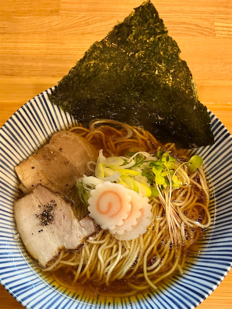 中華そばZEN』「中華そば(魚介系/煮干油)+気まぐれご飯」秋田県北秋田