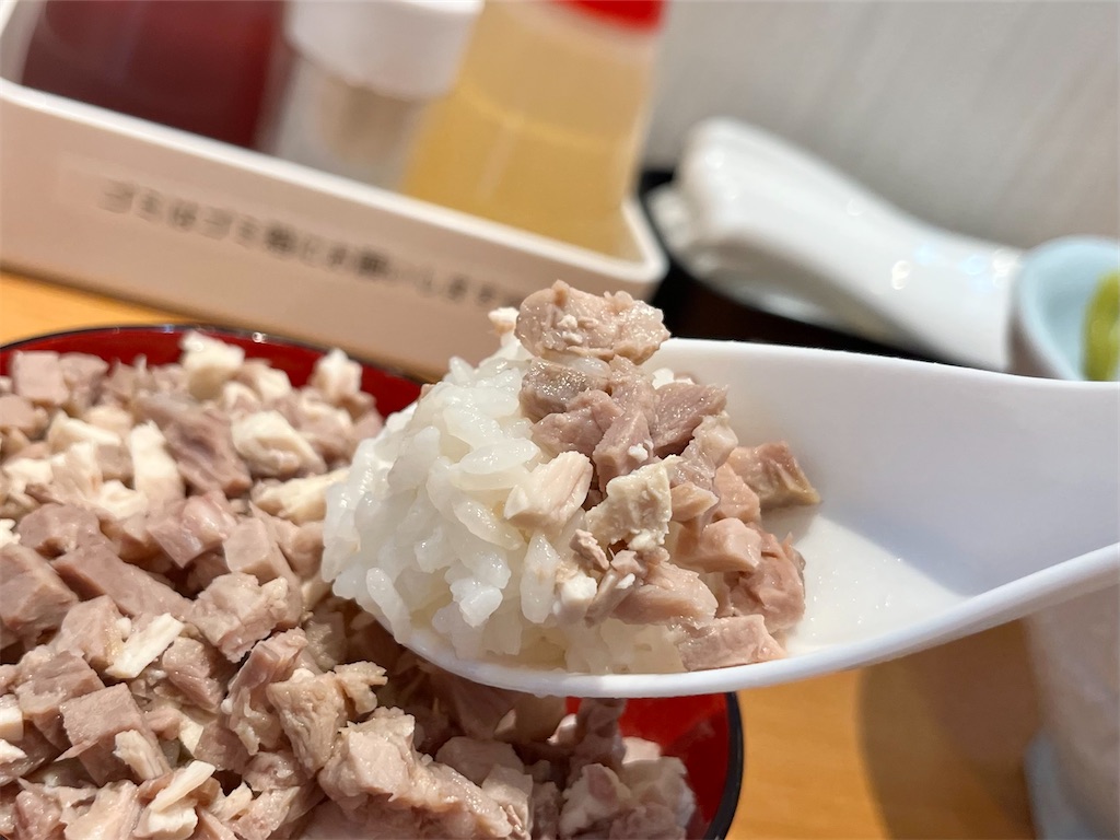 the.ZONE』③「雲丹の冷しら～めん(限定)+ほぐしチャーシュー丼」秋田