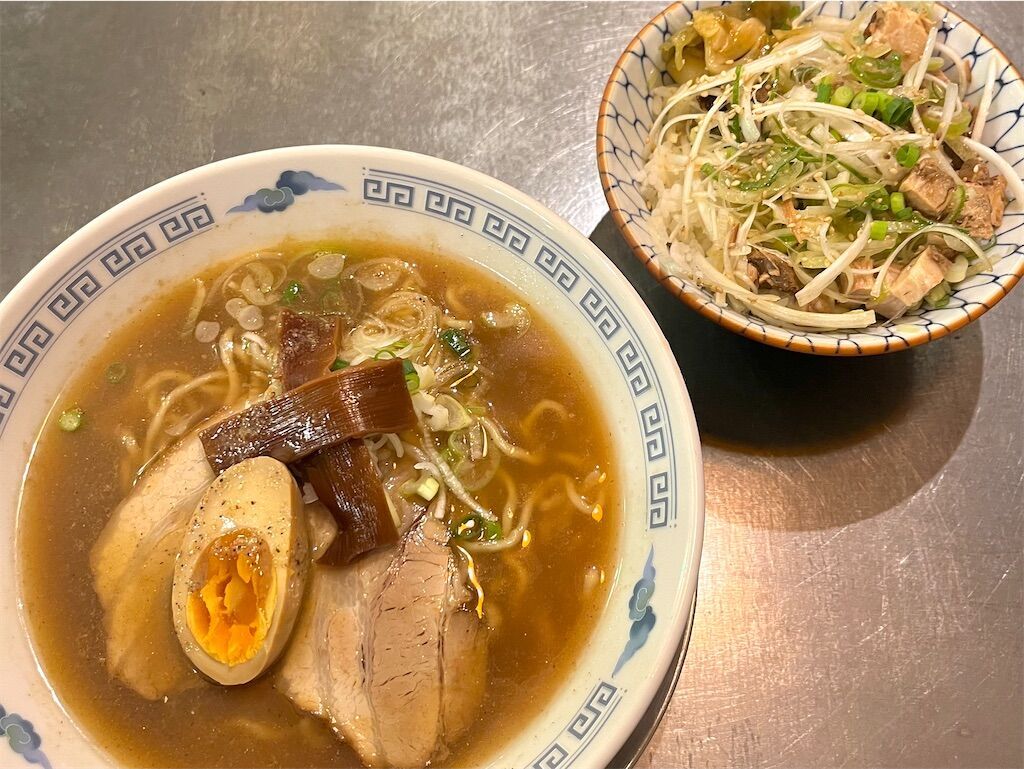 麺や 西ゼットン』「デス煮干し×2/爆ニボ/ネギチャーシュー丼/ホヤと