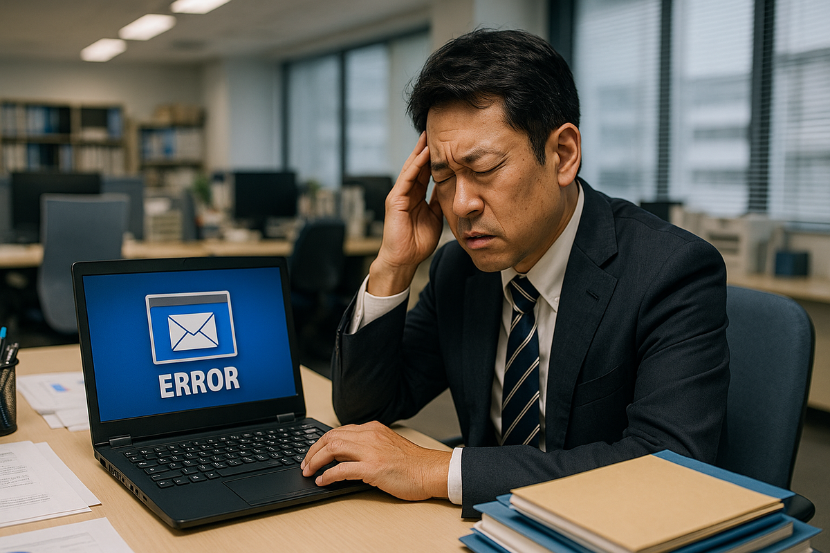 利用者の間でサインインエラーが多発Windows Classic Outlook サイン