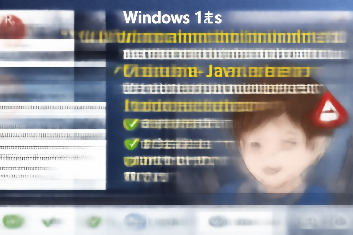 Windows 11で「Windows can’t find Java.exe」エラーを直す方法：原因別チェックリストと最短復旧手順 - エラー大全集