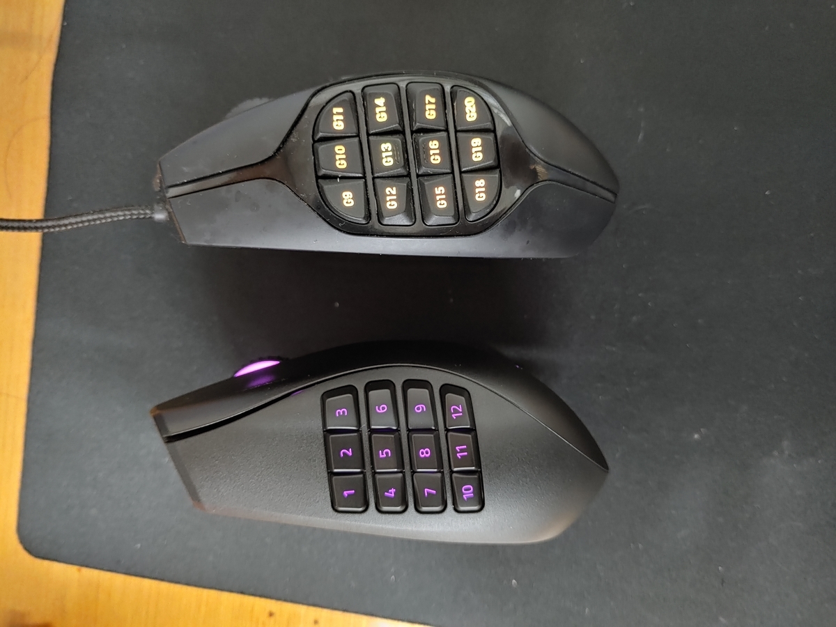 Razer Naga Pro 買いました ～G600からの買い替え & FF14での使用感～ - 端の知識の備忘録