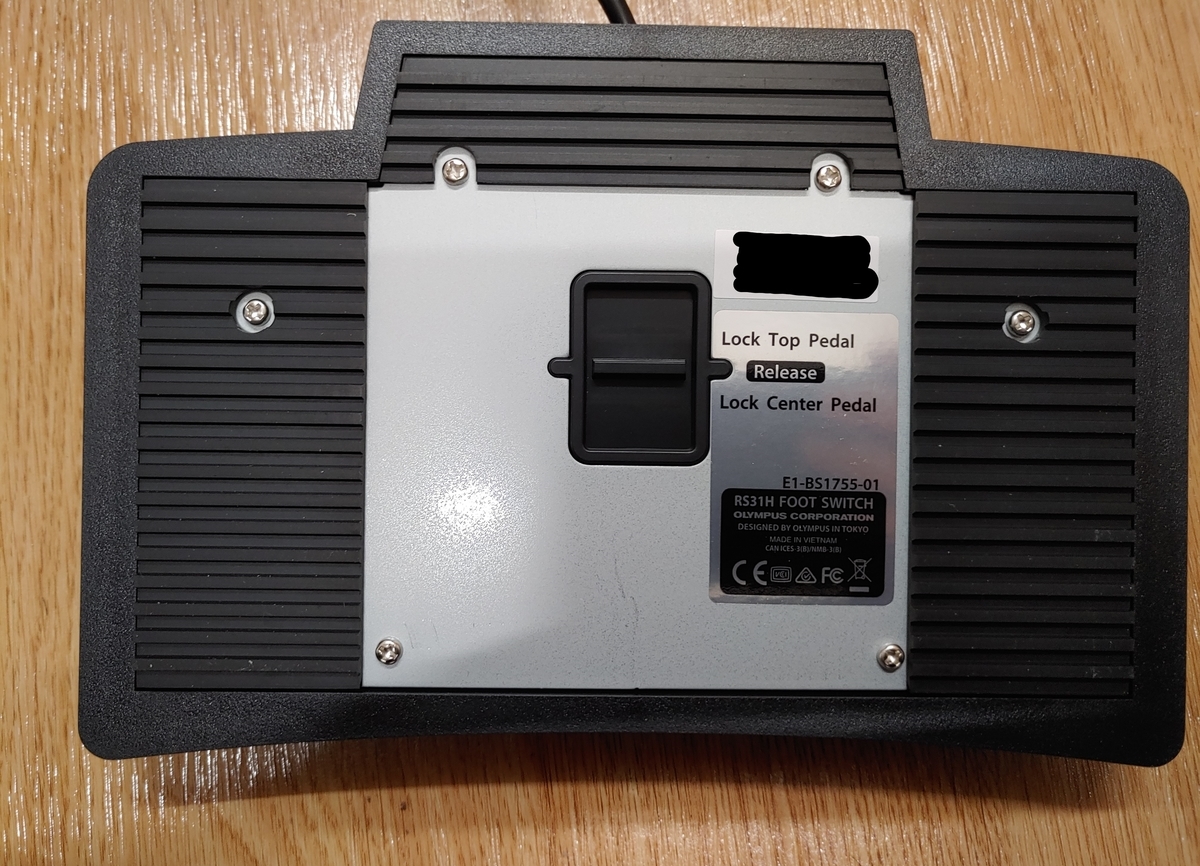 FF14用にフットスイッチOlympus RS31Hを米尼で買ってみた - 端の知識の