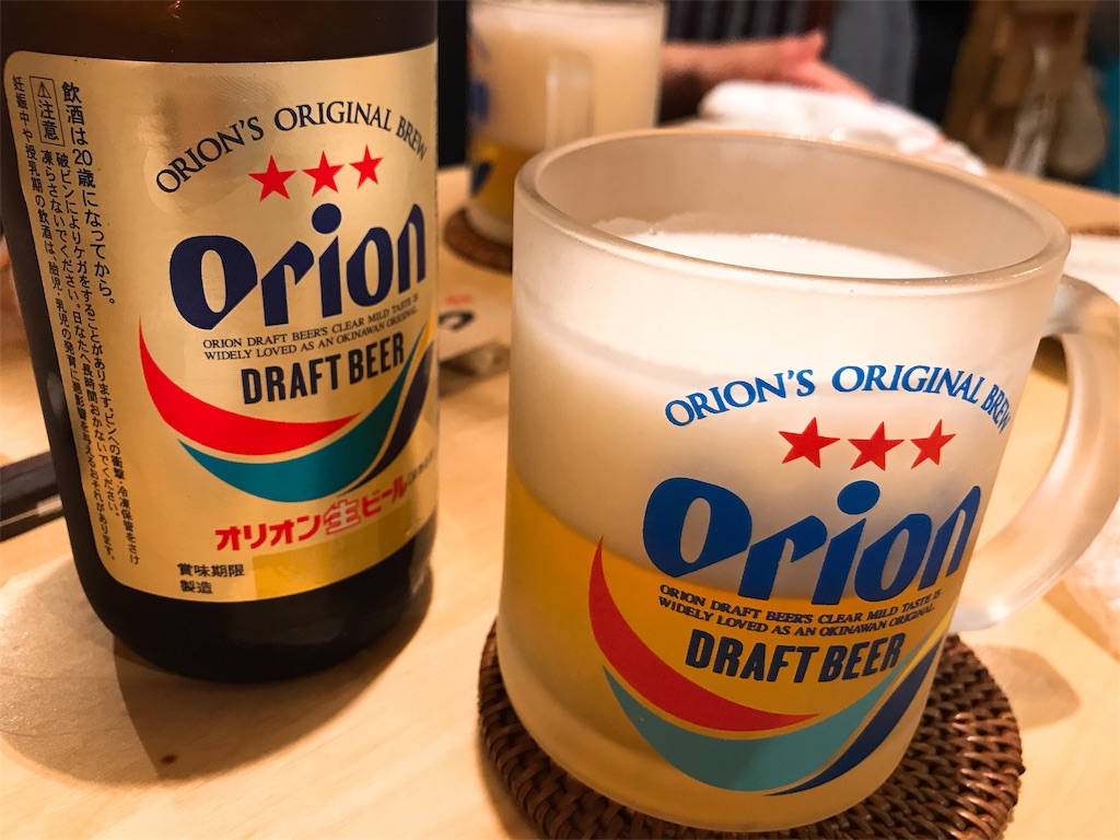 大阪 石橋 みやぎ屋 オリオンビールから泡盛経由の〆に沖縄そば 料理が美味しいのでついつい食べ飲み過ぎてしまいます 登山やキャンプや日々のこと