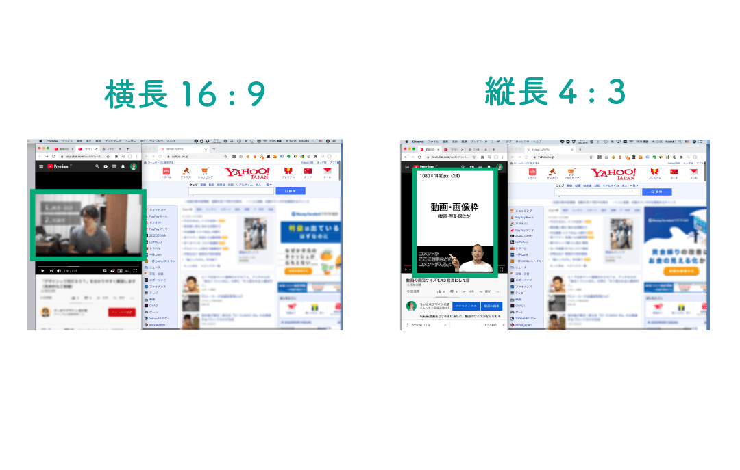 動画の画面サイズを4 3縦長にした話 Webのあれこれ
