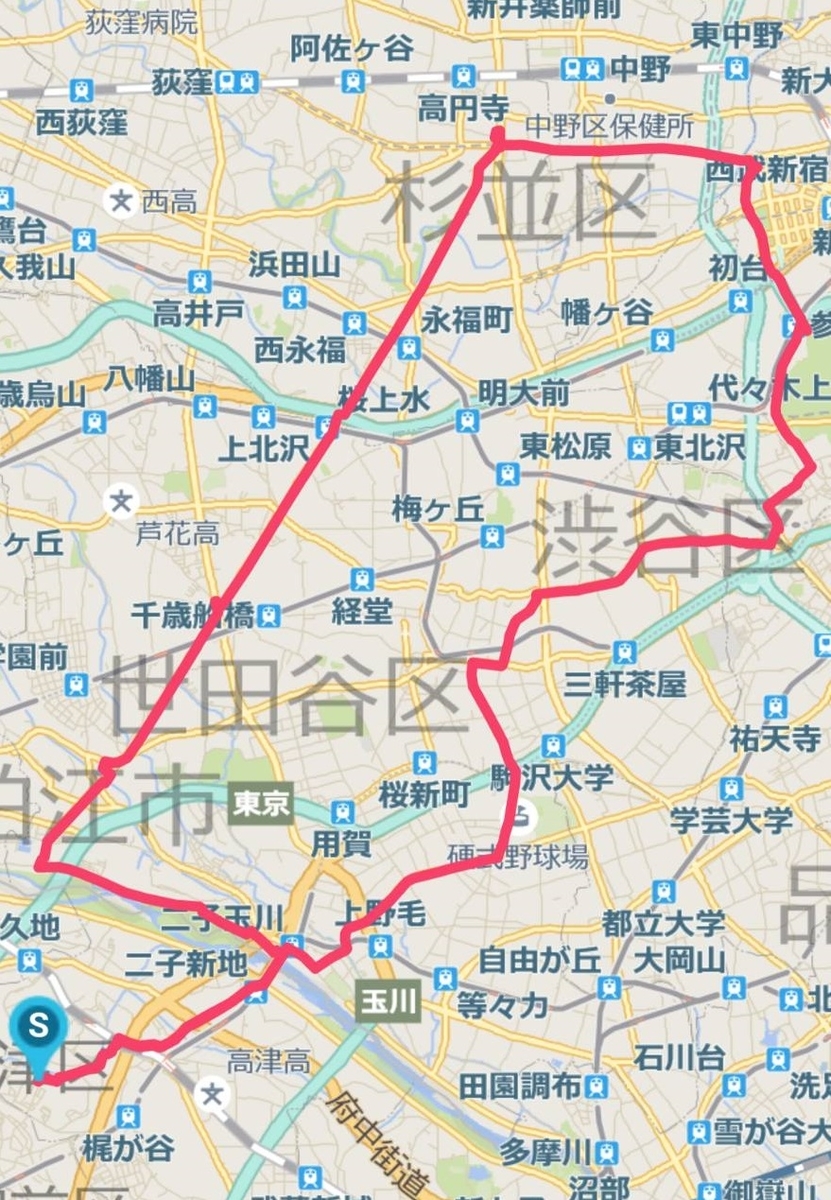 荒玉水道道路を巡る40．3kmサイクリング - 走るの大好き！