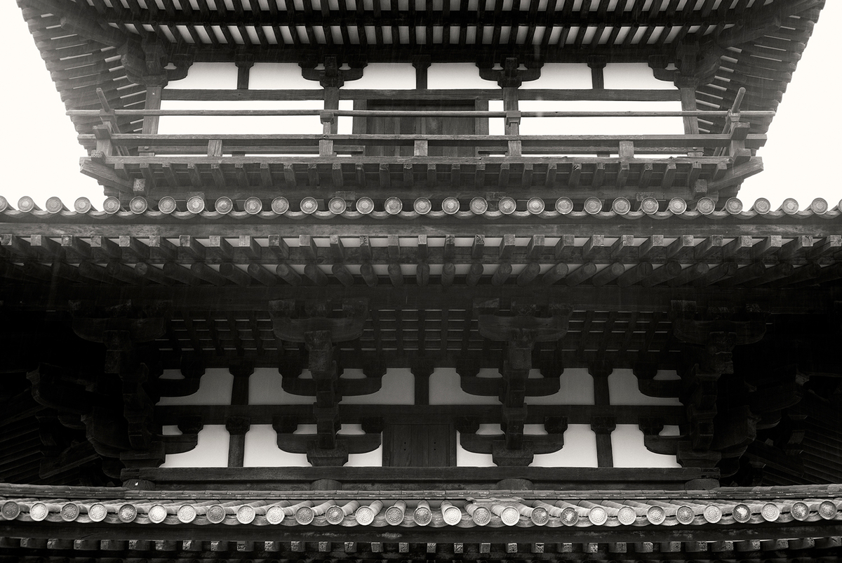 薬師寺東塔南側の側面 - 古都の名残を求めて