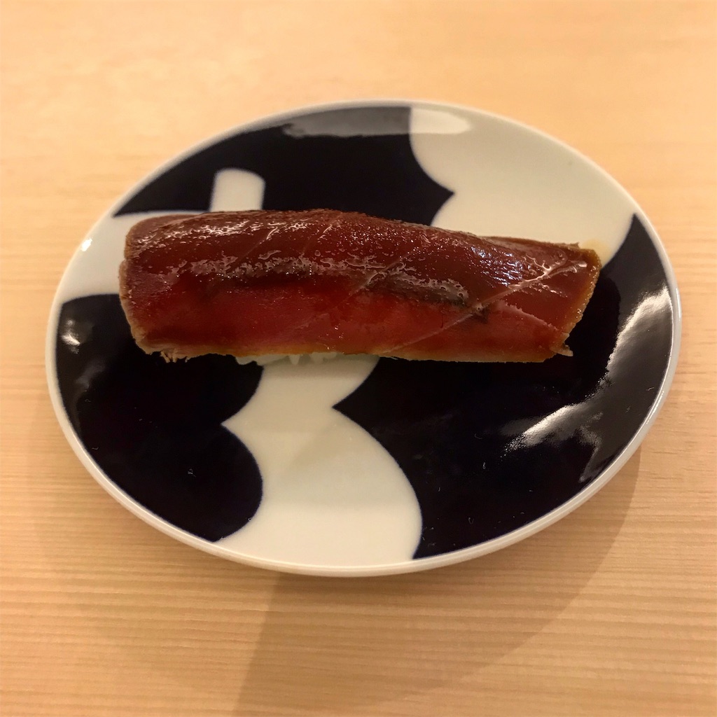 漬けマグロの握り 鮨はたけやま