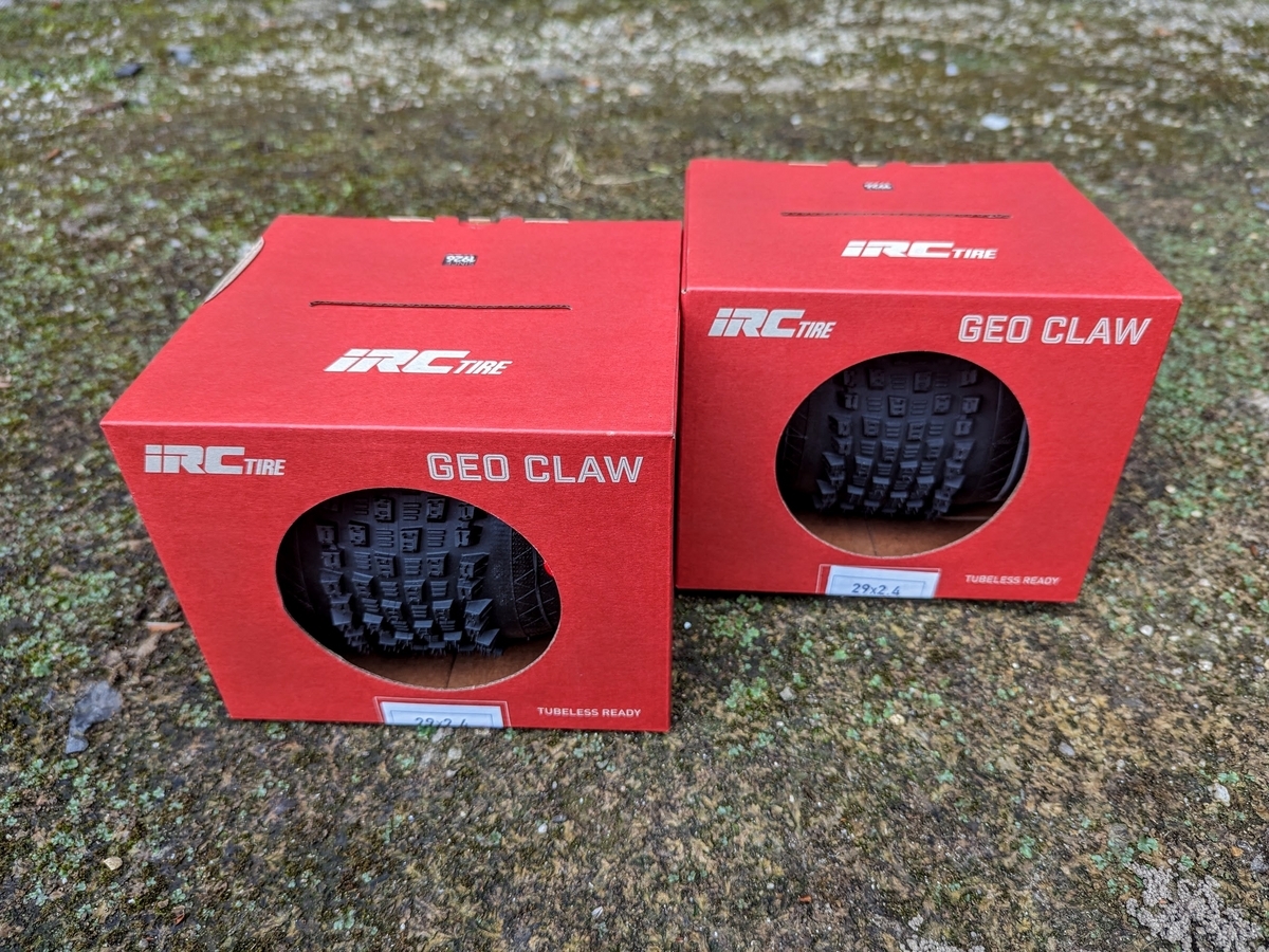 iRC TIRE GEO CLAW TUBELESS READY - HATCH DIARY