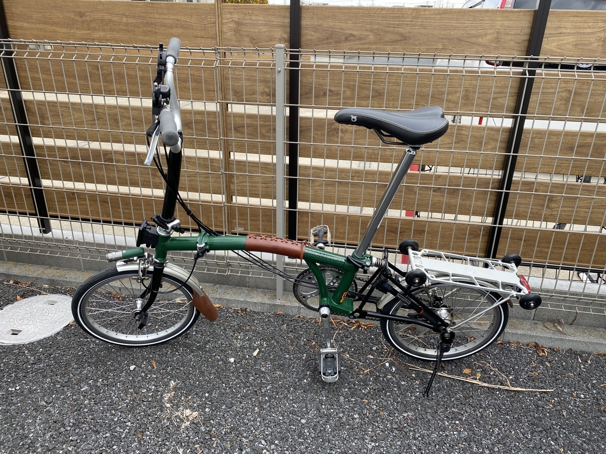 Brompton タイヤ交換 CONTINENTAL CONTACT URBAN REFLEX 16X1.35 349 