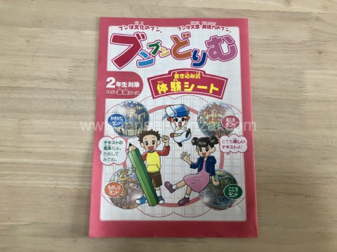 夏休み「ブンブンどりむ」の通信教育で作文練習体験！ - うちの
