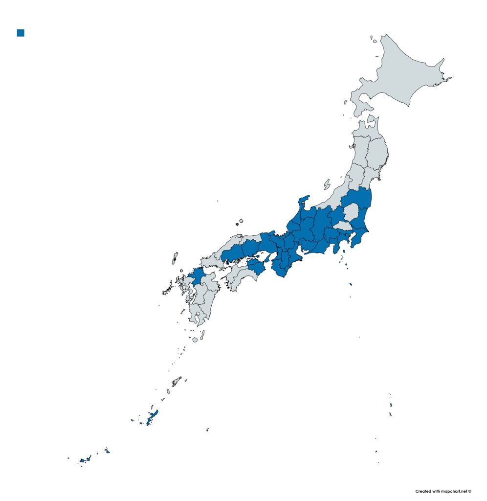 Mapchart で世界地図をぬりぬり すみよしの手帖