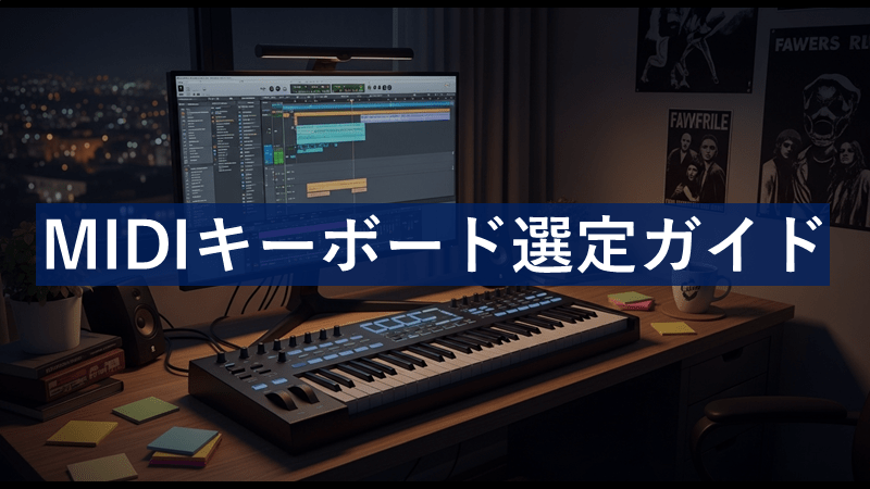 2026年版】MIDIキーボードおすすめ｜鍵盤数・用途別の選び方 - ONGEN OPT