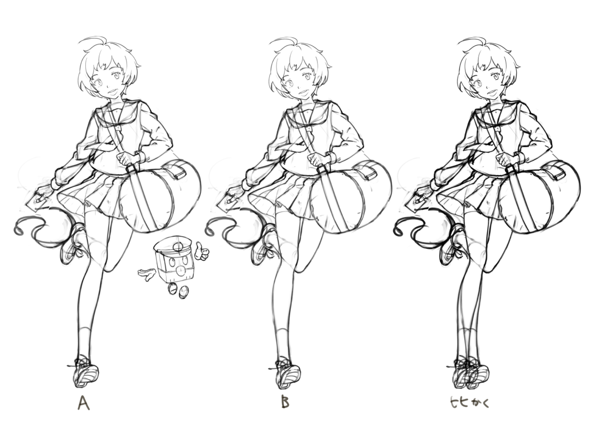 太秦萌 のイラストレーター 賀茂川さんに聞く ラフ絵を交えた制作エピソード はてなニュース 太秦萌 のイラストレーター 賀茂川さんに聞く ラフ絵を交えた制作エピソード はてなニュース