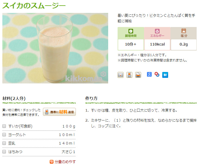 朝食代わりに 食欲のない朝に 簡単スムージーレシピ はてなニュース