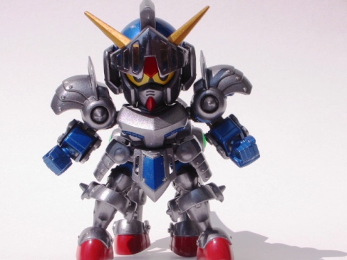 レジェンドBB・ナイトガンダム完成（塗装＋ディティールUP＋