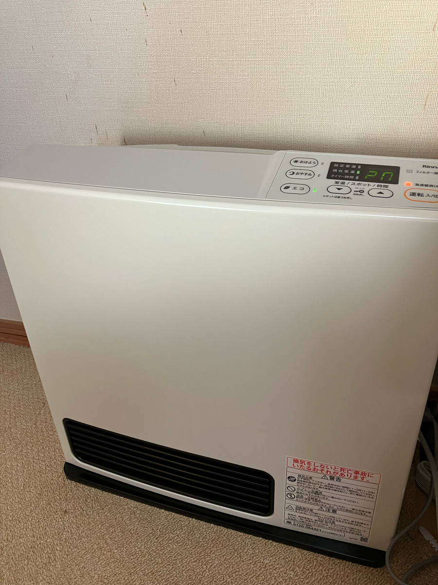 リンナイ ガスファンヒーター