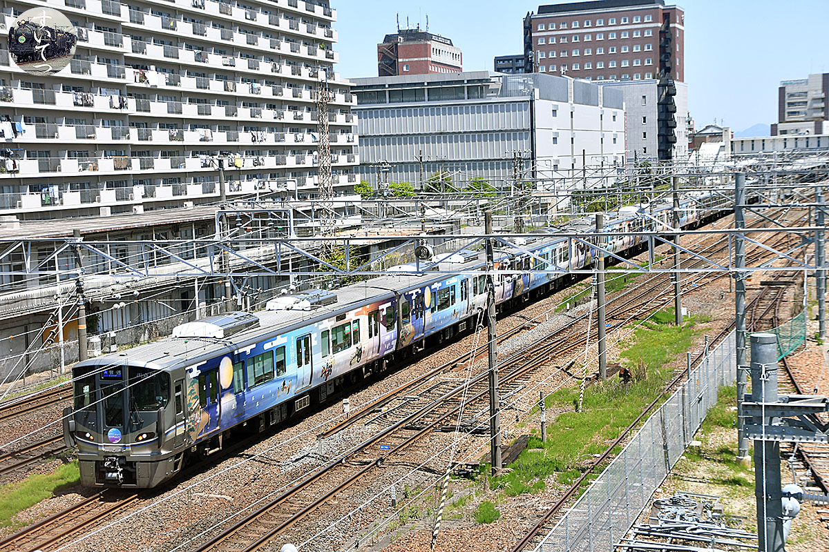 びわこ大津紫式部とれいん ＊森の京都QRトレイン ＊お茶の京都トレイン