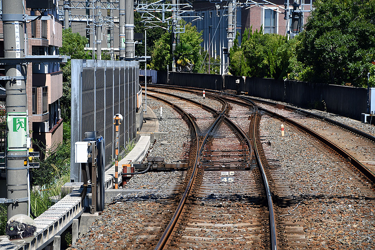 線路レール(50N)阪急線