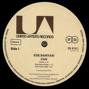 Can - Ege Bamyasi (United Artists, 1972) - 人生は野菜スープ