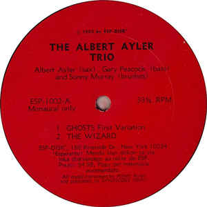 アルバート・アイラー・トリオ Albert Ayler Trio - スピリチュアル