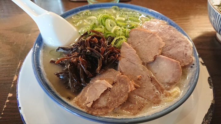 水天宮前　ラーメン　しばらく