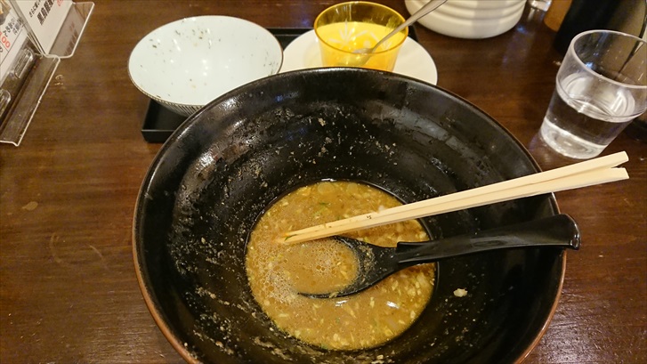 人形町　ラーメン　ばしらあ　完食