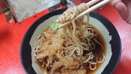 実食　『六文そば』　（人形町駅）