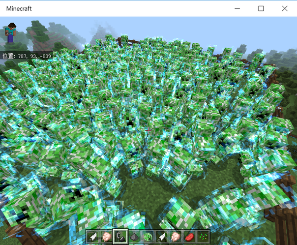 Makecode For Minecraftでプログラミング学習その2 引数を操って大量の帯電クリーパー作成 まずある日記