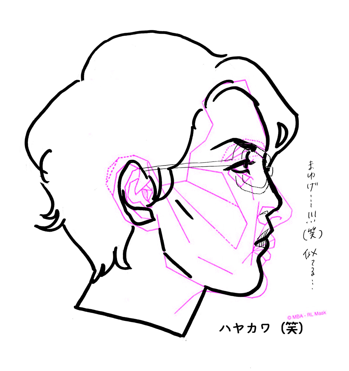 kaiyan✩似顔絵 制作 ツナミカン | 🌻✳︎🌻✳︎🌻 昨日ART ALIVE ダイバーシティ東京