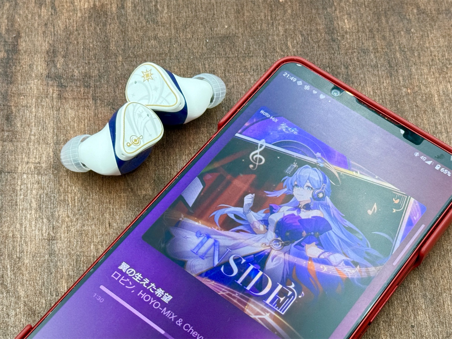 水月雨×崩壊スターレイル ロビンのコラボイヤホン「Robin's 水月雨×崩壊スターレイル ロビンのコラボイヤホン「Robin's
