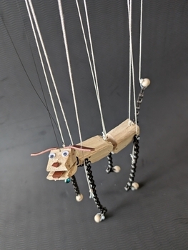 シンプルな犬