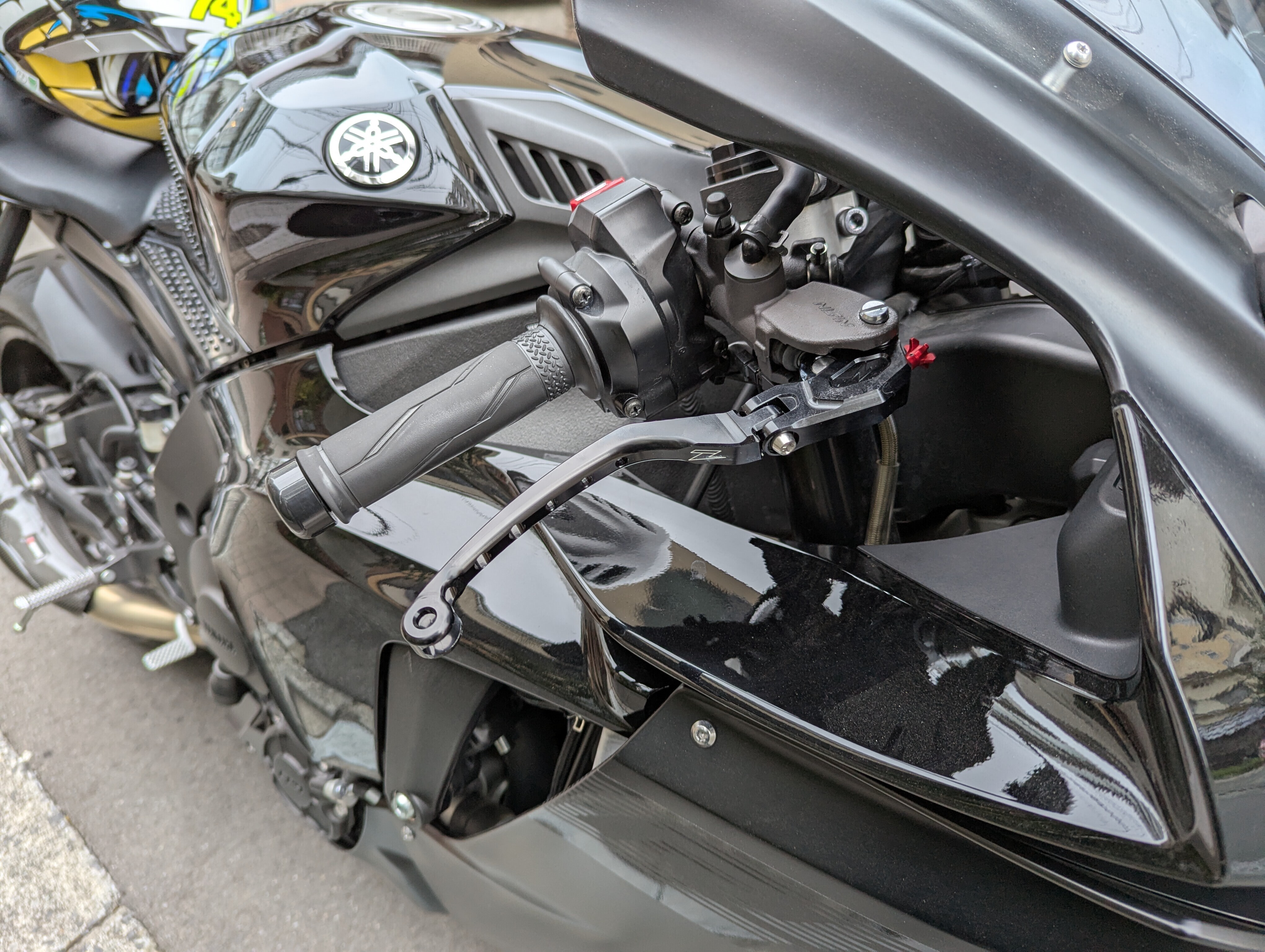 ブレーキクラッチレバーハンドルに オートバイアクセサリー調節可能な