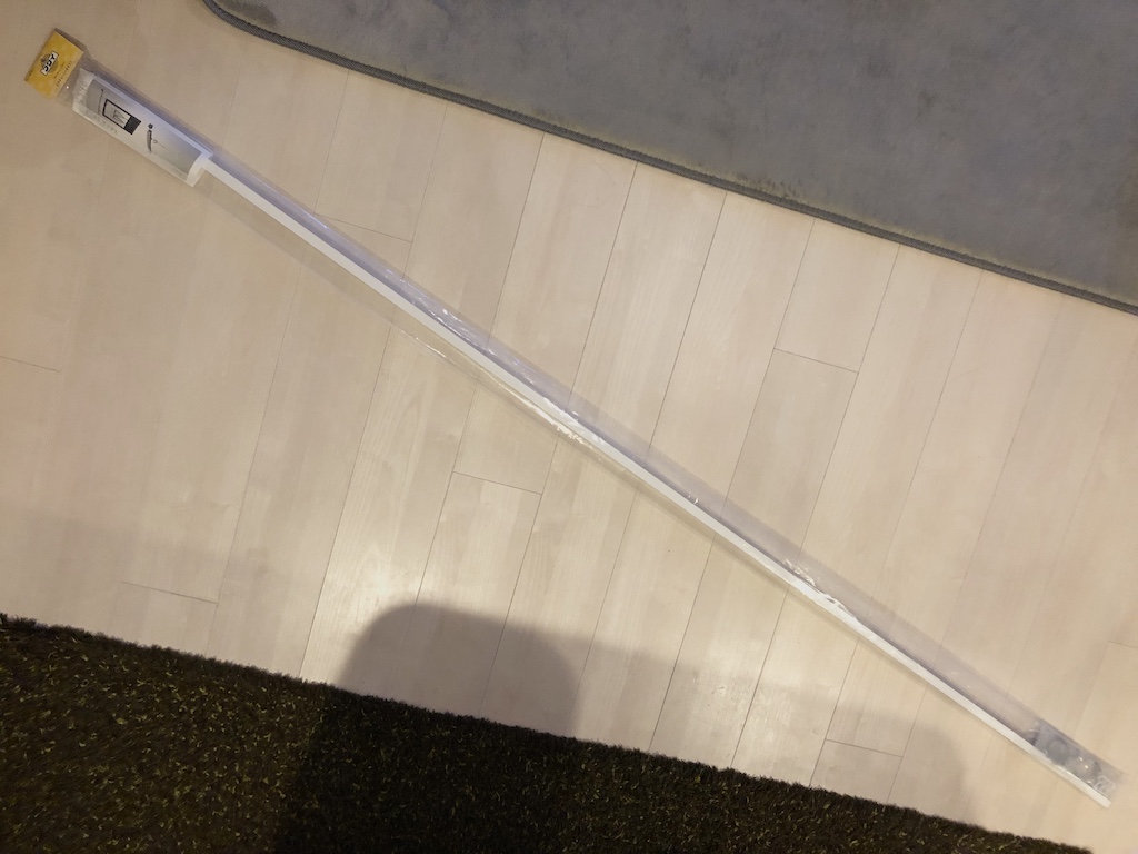 福井金属工業 C-11型レールセット天井用2.0m ホワイト