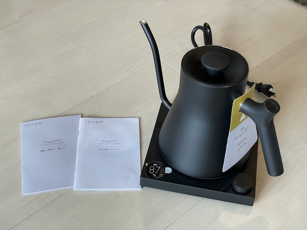 fellow マットブラック ケトル Fellow】 Stagg EKG 電気ケトル