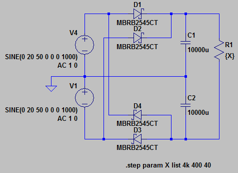 消費電流の大きな回路の電源には大容量コンデンサが必要 オーディオアンプとシミュレーション