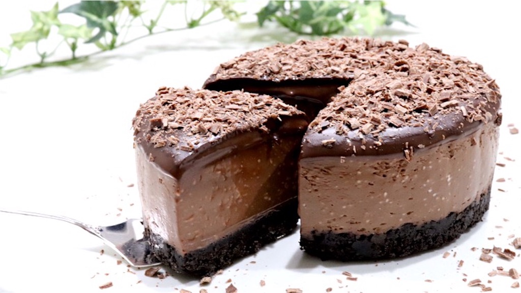 材料4つで生チョコオレオチーズケーキ Oreo Ganache Cheesecake With たけ民キッチン Takemin