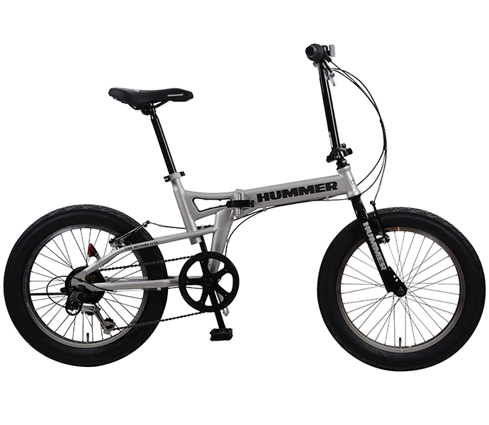 HUMMER FDB-206 FAT-BIKE 解説│速さはママチャリ並 柔らかい乗り心地
