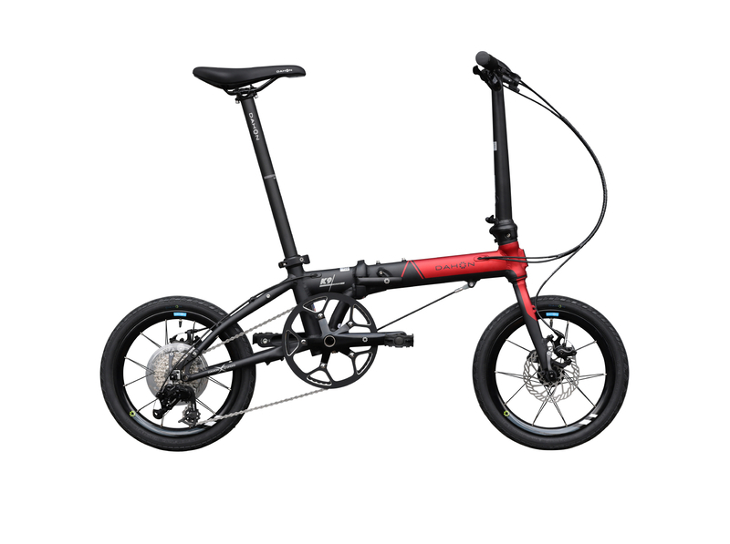DAHON K9X 解説 ママチャリ並の速さ 9段ギア 走りが軽い 超軽量