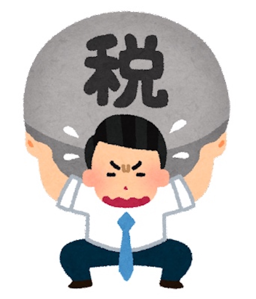 重い税金