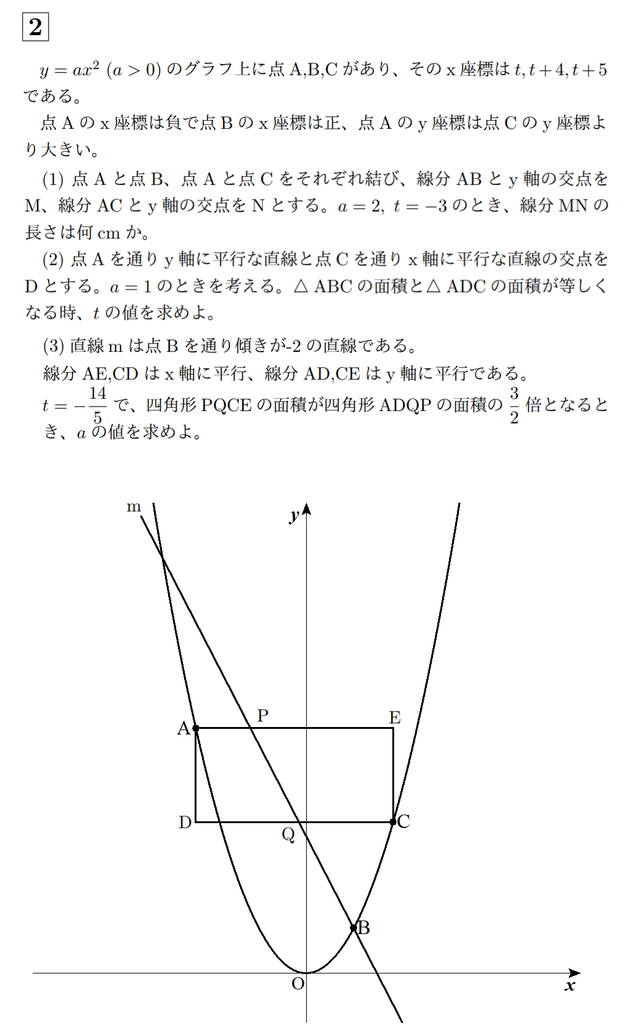 日比谷高校2019年(平成31年)数学の解説 - 日比谷高校のススメ