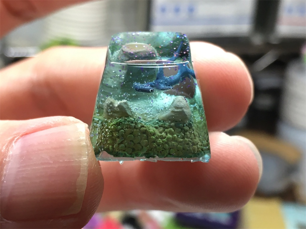 Artisanキーキャップの製作工程を調べてみた [ Hammerhead Shark 試作 