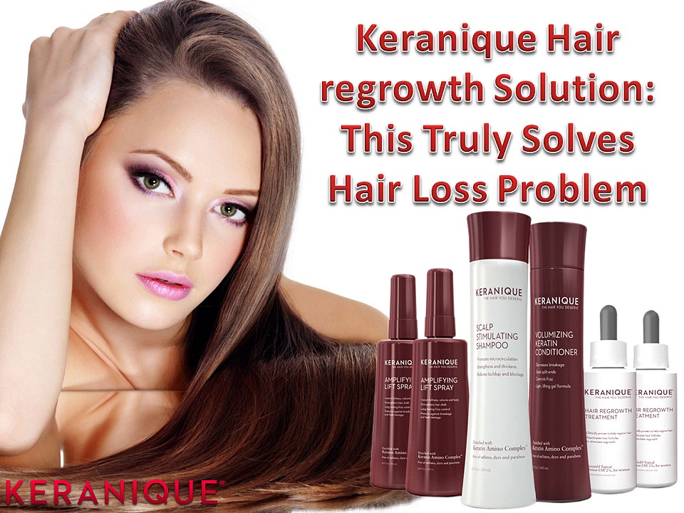 Keranique Hair Regrowth Hair Regrowth Treatment for Long & Shiny