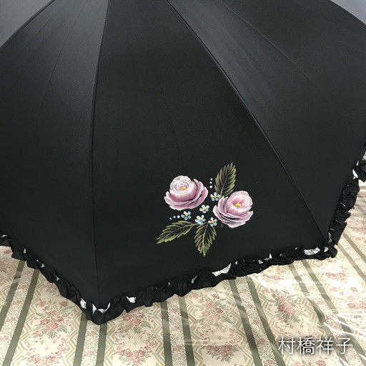 日傘にトールペイント - カルトナージュとトールペイント 金沢富山