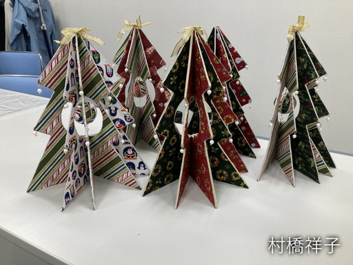 クリスマスツリー ハンドメイド トールペイント